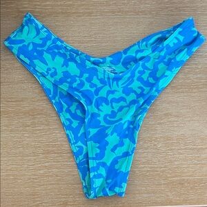Stone Fox Swim bikini bottom in ocean bloom